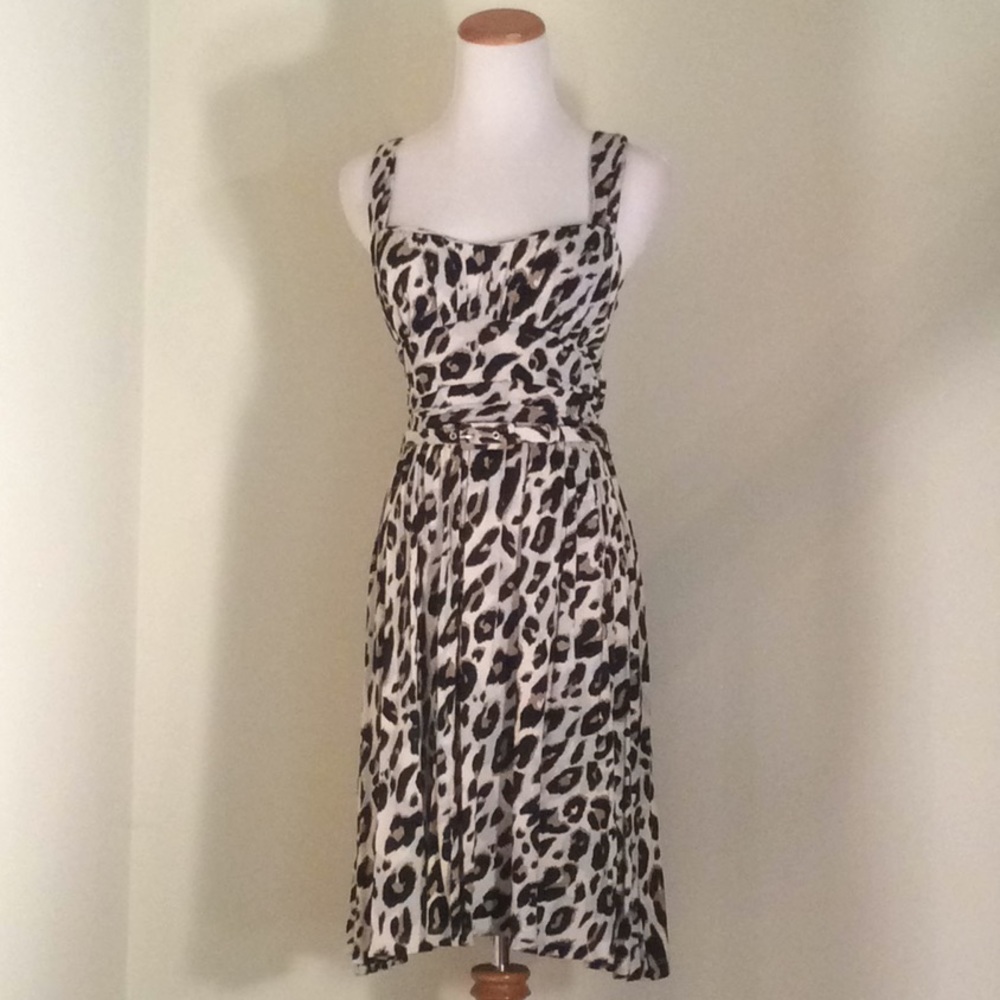 Gorg Bb Dakota Animal Print Dress! Only Worn Once! View 2